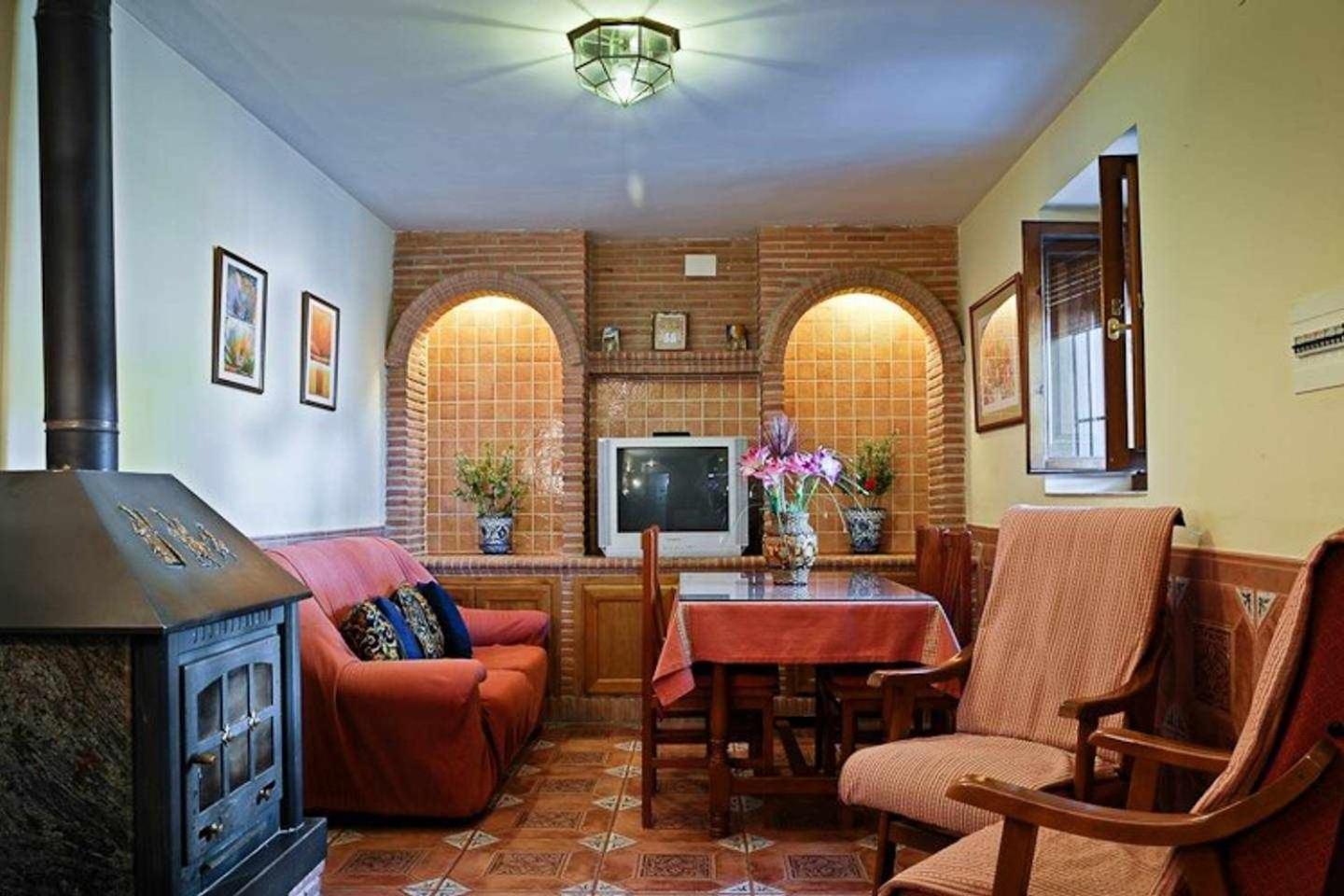 מונאצ'יל Casa Rural Las Huertas De Roque חדר תמונה